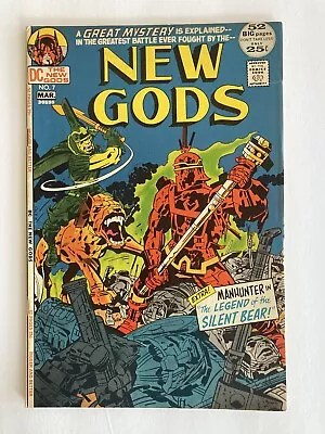 Buy New Gods #7 1st Appearance Steppenwolf KEY DC COMIC 1972 • 47.44£