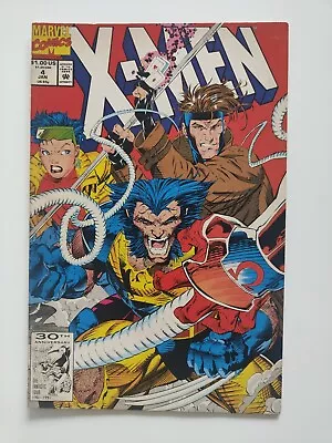 Buy X-Men #4 - 1st Appearance Of Omega Red - 1992 - Jim Lee - Marvel - High Grade • 8£
