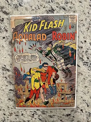 Brave and the Bold #54 DC Comic 1964, Kid Flash Aqualad Robin Origin Teen  Titans