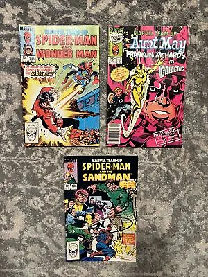 Buy MARVEL TEAM-UP ISSUES 136 137 And 138 Comic Book Lot • 7.99£