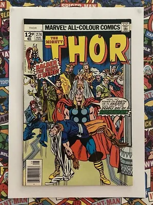 Buy Thor #274 - Aug 1978 - Loki Appearance! - Vfn+ (8.5) Pence Copy! • 6.74£