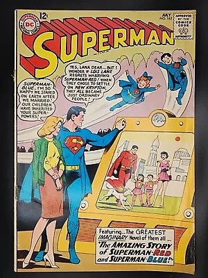 Buy Superman #162 D.c. Comics ~ First Superman-red / Superman Blue ~ Key Issue~  • 37.91£