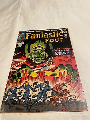 Buy Fantastic Four #49 👓 1st Full Galactus 👓 1966 Silver Surfer • 482.10£