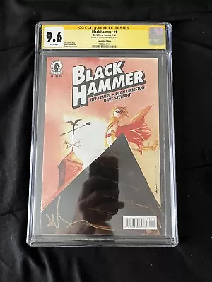 Buy Black Hammer #1CONVENTION CGC 9.6 Autographed By Dustin Nguyen • 496.28£