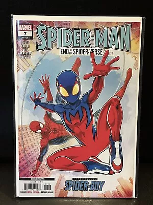 Buy 🔥SPIDER-MAN #7 2nd Print - 1st Cameo Of SPIDER-BOY -  VECCHIO Cover NM🔥 • 1.50£