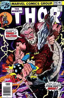 Buy Thor #248 (with Marvel Value Stamp) VG; Marvel | Low Grade - June 1976 John Busc • 3.18£