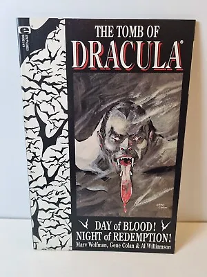 Buy The Tomb Of Dracula Day Of Blood Night Of Redemption #1 1992 Comic Wolfman Colan • 10£