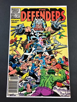 Buy The Defenders #113 Marvel Comic Book 1982 • 4.47£