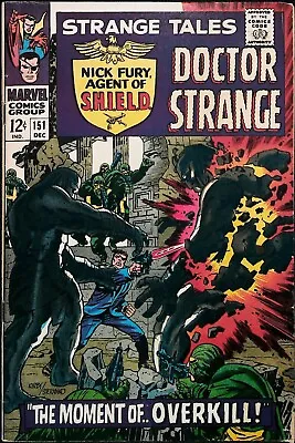 Buy Strange Tales #151 (1966) *1st Jim Steranko Art For Marvel* - Mid Grade • 37.95£