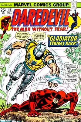 Buy Marvel Comics Daredevil Vol 1 #113A 1974 5.0 VG/FN 🔑 • 8.67£