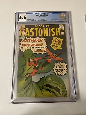 Buy Tales To Astonish #44 (1963) CGC 5.5 1st Appearance And Origin Of The Wasp • 648.29£