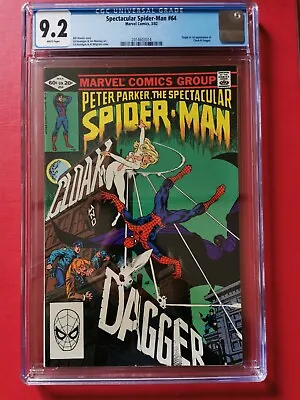 Buy Spectacular Spider Man #64 CGC 9.2  • 154.55£