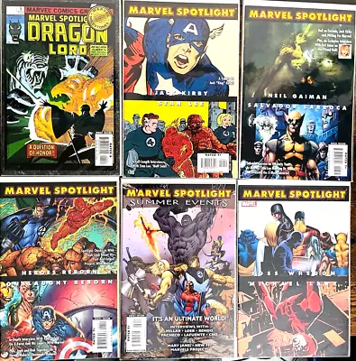 Buy Marvel Spotlight Lot (6) 2006 Neil Gaiman Heroes Reborn Jack Kirby Stan Lee • 8.03£
