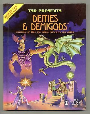 Buy Advanced Dungeons And Dragons Deities And Demigods HC #1-1ST FN- 5.5 1980 • 115.18£