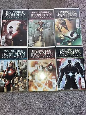Buy Invincible Iron Man Fear Itself #503-509 NM Marvel Comics Matt Fraction • 14.25£