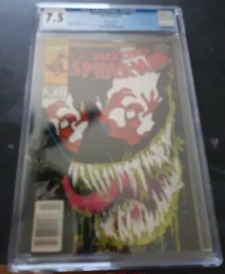 Buy Amazing Spider-Man #346 (1991, Marvel) CGC 7.5 - KEY ICONIC VENOM COVER AND APP. • 55.17£