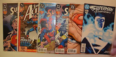 Buy 1990 Action Lot Of 6 #659,692,701,702,735,738 DC 1st Print Comic Books Comics • 2.50£