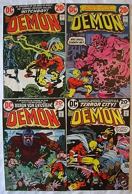 Buy THE DEMON #7, 10, 11, 12  Lot Of 4   1ST APPEARANCE THE WITCHBOY   Nice Lot • 39.21£