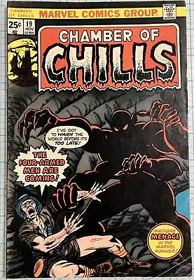 Buy Chamber Of Chills #19 VF Ron Wilson Cover 1975 Bronze Age Marvel Comics • 7.92£