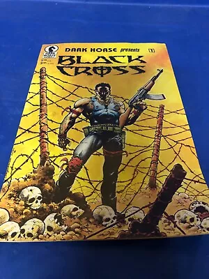 Buy Dark Horse Presents 1 Black Cross Concrete First Print 1986 Comic • 7.44£