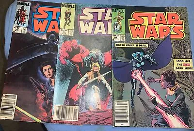 Buy Marvel Comics Star Wars #88 #89 #95 Lot Of 3 Intro Of Lumiya Newsstand Editions • 17.39£