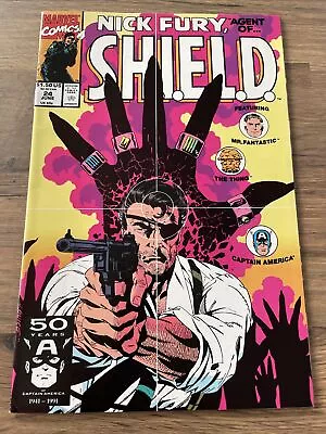 Buy Nick Fury Agent Of Shield #24 - June 1991 • 3.99£