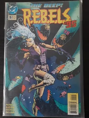 Buy Sleeved Dc Comic Book The Deep Rebels #5 Mar 95 • 2.99£