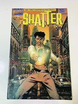 Buy First Comics Deluxe Serie SHATTER Special #1 (1988 Series) VF+ • 3.95£