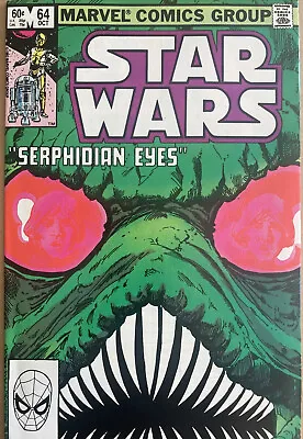 Buy Star Wars #64 October 1982 “Serphidian Eyes!” 1st App King S’Shah Elglih 🔑 • 19.99£