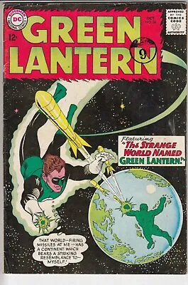 Buy Green Lantern 24 -1963 - 1st Shark - Fine +     REDUCED PRICE • 39.99£