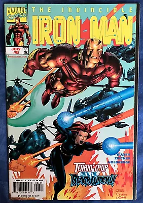 Buy The Invincible Iron Man #6 Fn/vf (7.0) Marvel Comics 1998- Free Postage • 4.50£