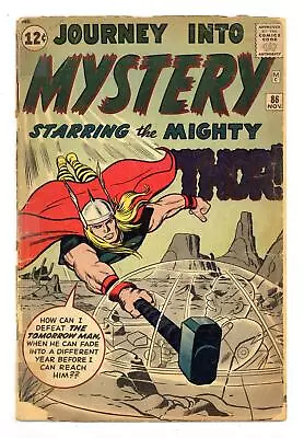 Buy Thor Journey Into Mystery #86 PR 0.5 1962 1st Full App. Odin • 120.62£