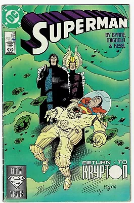 Buy Superman #18 - DC 1988 - Volume 2 - Cover By Mike Mignola [Ft Hawkman] • 6.49£