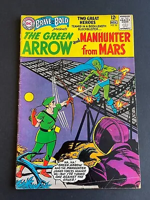 Buy Brave And The Bold #50 - 1st Team-up Of Green Arrow And Martian (DC, 1963) Fine- • 31.09£