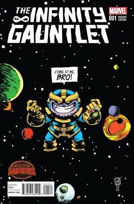 Buy INFINITY GAUNTLET #1 SKOTTIE YOUNG BABY VARIANT COVER New Bagged And Boarded • 9.99£