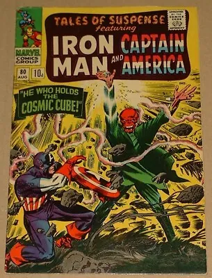 Buy TALES OF SUSPENSE # 80 81 (1966) - Sub-Mariner! Red Skull! Marvel Classics! • 34.20£