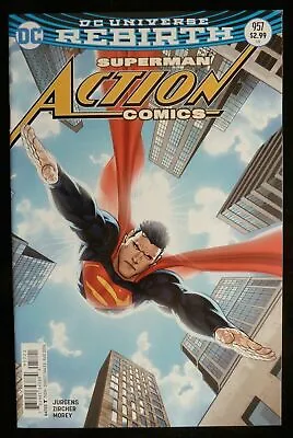 Buy Action Comics Superman #957 - DC Universe Rebirth Cover B - Aug 2016 VF 8.0 • 4.45£