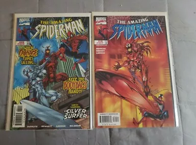 Buy THE AMAZING SPIDER-MAN #430/#431 - MARVEL COMICS - 1998 - 1st COSMIC CARNAGE • 9.99£