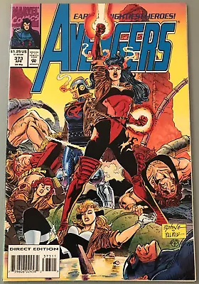 Buy Avengers #373 Captain America Black Knight Watcher Black Widow NM/M 1994 • 3.19£