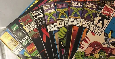 Buy Marvel Comics Incredible Hulk Lot (9) 403 413 414 415 416 420 421 444 Annual 20 • 23.99£