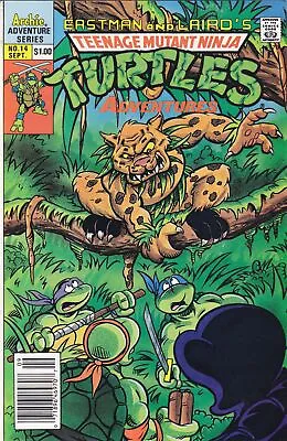 Buy Teenage Mutant Ninja Turtles Adventures (2nd Series) #14 (Newsstand) FN; Archie • 12.64£