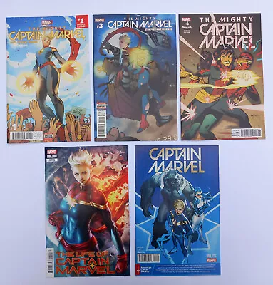 Buy Marvel Comics - Captain Marvel Lot - Mighty Captain Marvel #1 #3 #6 + More • 8.99£