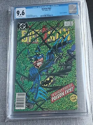 Buy Batman #367 CGC 9.6 HI GRADE DC Comic Detective KEY Jason Todd Robin Poison Ivy • 71.12£