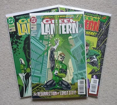 Buy Green Lantern #48, #49 & #50 Emerald Twilight Complete Story Arc VFN (1994) DC • 75£
