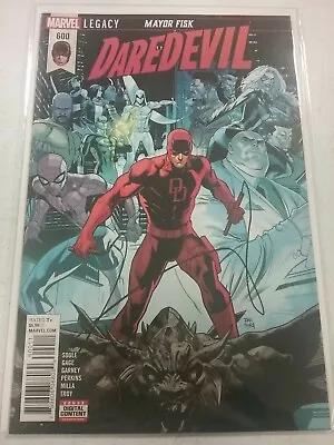 Buy Daredevil #600 (nm) 2018 Charles Soule Story; Marvel Legacy; Dan Mora Nw150 • 6.40£