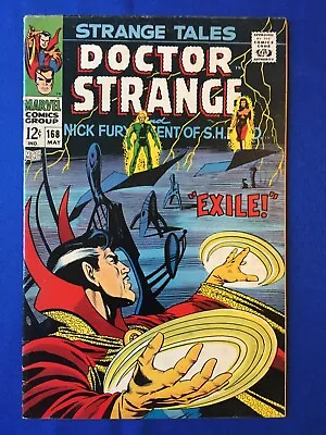 Buy Strange Tales #168 FN+ (6.5) MARVEL ( Vol 1 1968) Steranko, Final Issue • 25£