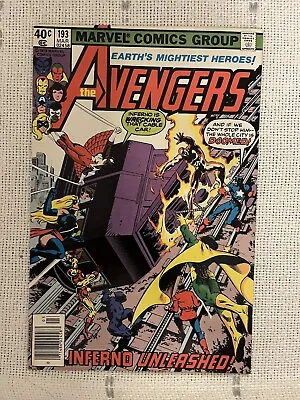 Buy Avengers #193, Vol 1 - (1979) - Newsstand - Frank Miller - Marvel - FN/VF • 3.95£