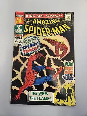 Buy Amazing Spider-Man Annual #4 - 3rd Mysterio (Marvel Comic, 1967) Stan Lee • 35.57£
