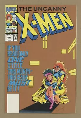 Buy Uncanny X-Men #303B Pressman Gold Variant FN+ 6.5 1993 • 61.56£