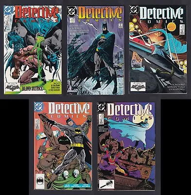 Buy Detective Comics #599-603 1st Henry Ducard, Etrigan Crossover DC 1989 • 11.99£